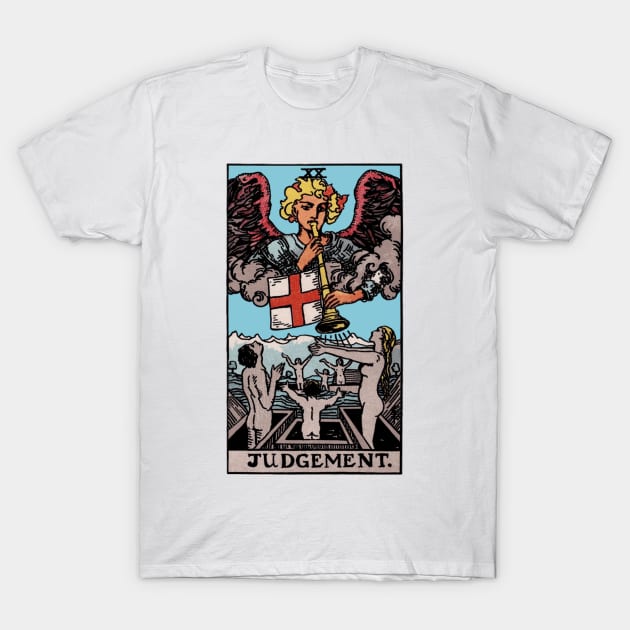 Tarot Card - The Judgment T-Shirt by ghjura